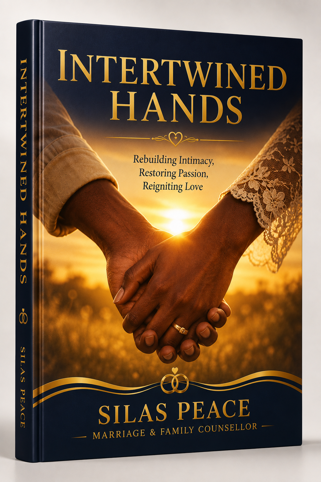 intertwined hands